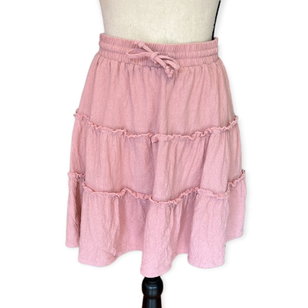 Papermoon Pink Mini Skirt Size: Medium